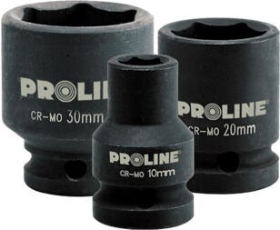 18427 Udarowa nasadka 1/2 cala, CrMo, 6-kątna, 27mm, Proline