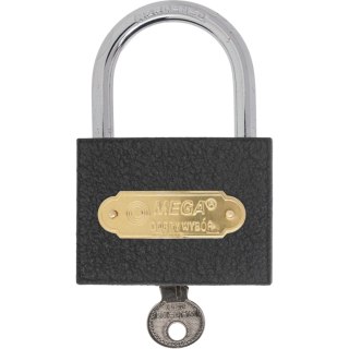 24440K Kłódka kabłąkowa żeliwna 40mm karta, Mega