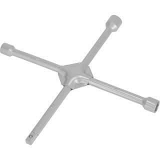 29003 Klucz krzyżakowy do kół wzmocniony 17x19x22x kwadrat 1/2 cala, Mega