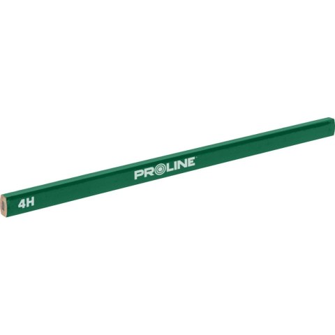 38112 Ołówek murarski zielony 4H 245mm, 12 sztuk, Proline