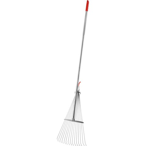 40090 Grabie druciane regulowane do trawy i liści 20-65 cm, Mega