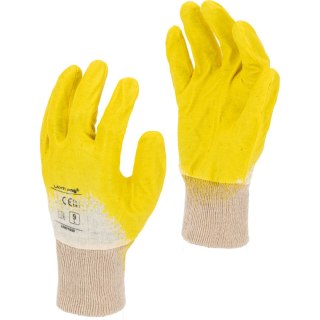 L220109W Rękawice ochronne powlekane nitrylem 12 par, rozmiar 9, LahtiPro