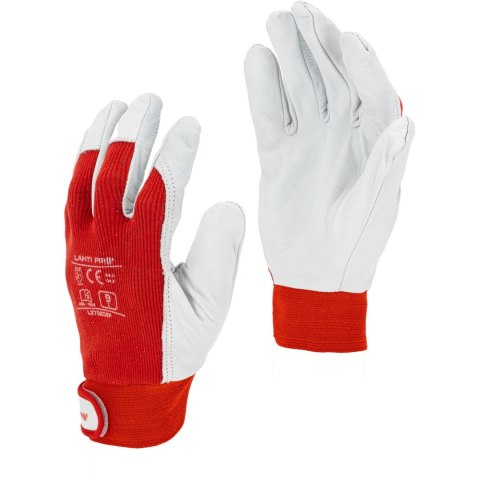 L270211K Rękawice ochronne ze skóry koziej 2XL LahtiPro