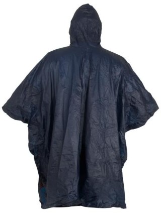 LPPP12U Peleryna przeciwdeszczowa z kapturem typu "ponczo", M-XL, niebieska