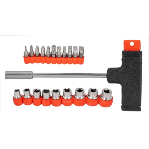 10006 Wkrętak z uchwytem T - zestaw 21 elementów