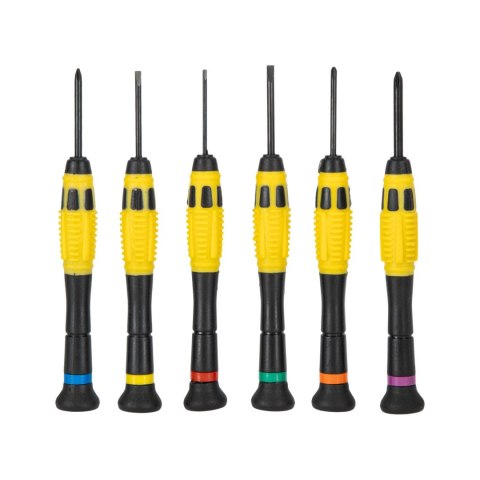 10226 Wkrętaki zegarmistrzowskie Ni-Cr-Mo, zestaw 6 elementów, Proline