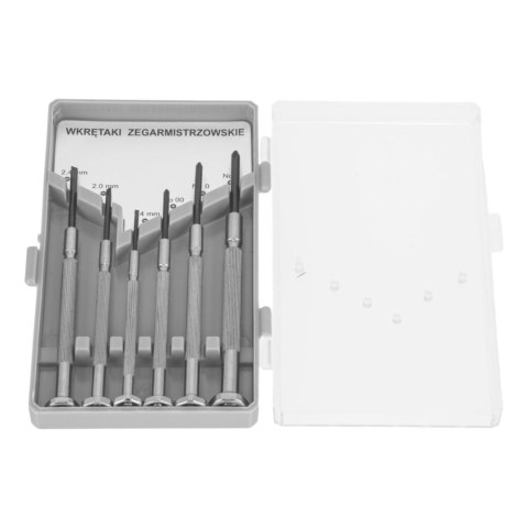 10229 Wkrętaki zegarmistrzowskie Ni-Cr-Mo, zestaw 6 elementów, Proline