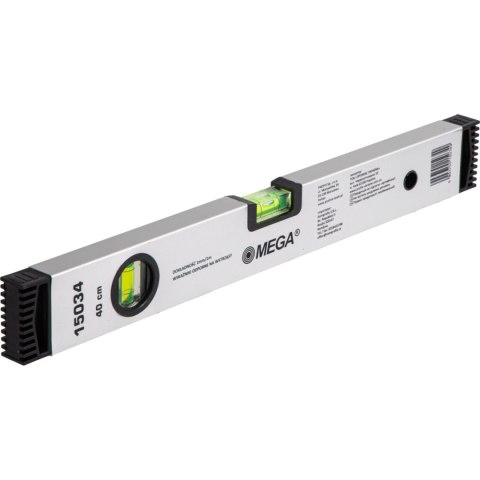 Poziomnica alu 400mm, 2 libelki