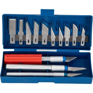 Komplet nożyków precyzyjnych z 16 różnymi ostrzami
