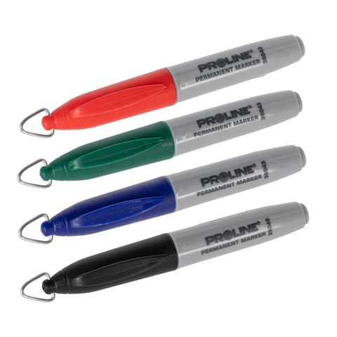 Marker perm. "mini", 4 rodzaje kolorów, proline