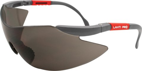 Okulary ochr., szare, regul., etui+zawiesz., ce, lahti