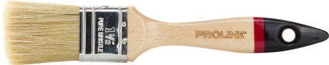 Pędzel angielski prof.,2,5"rączka drew.,lakier.,olej,proline