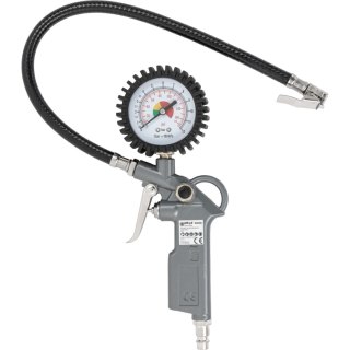 Pistolet do pompowania kół z manometrem ce