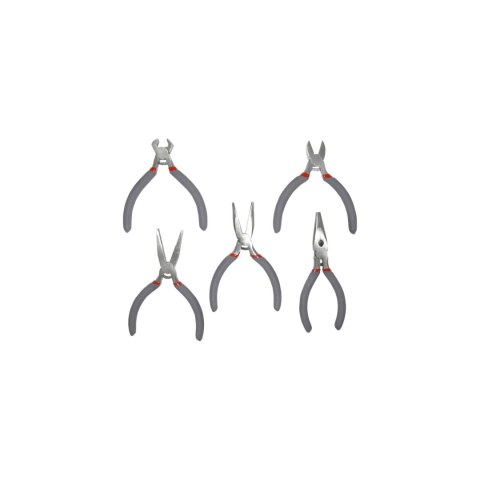 Szczypce precyzyjne 'micro' 120mm - kpl. szt.5 proline