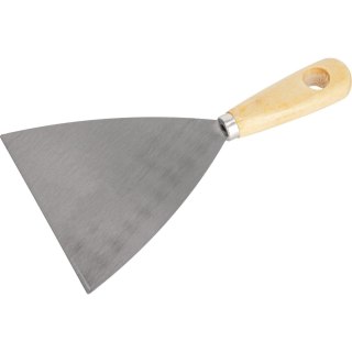 Szpachelka 125mm drewniana rękojeść