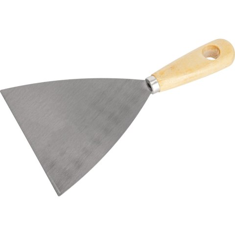 Szpachelka 125mm drewniana rękojeść