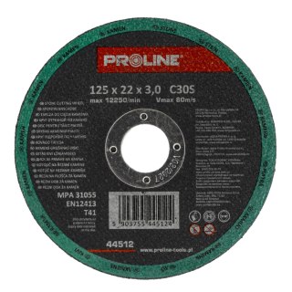 Tarcza do cięcia kamienia, t41, 125x3.0x22c30s proline