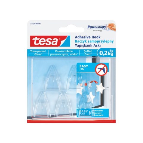 Haczyki dekoracyjne 5szt do 200g (+8pl.)(77734-00007-00)