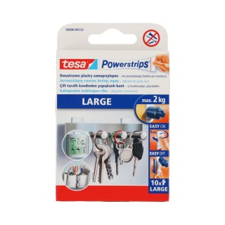 Plastry samoprzylepne powerstrips 10szt. duże do 2 kg