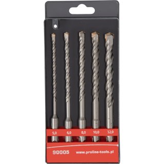 Wiertła do betonu sds plus szt.5(5,6,8,10,12*160) proline