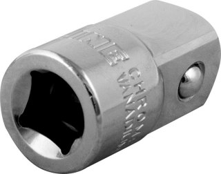 Adapter cv 1/2" gniazdo - 3/8" trzpień proline