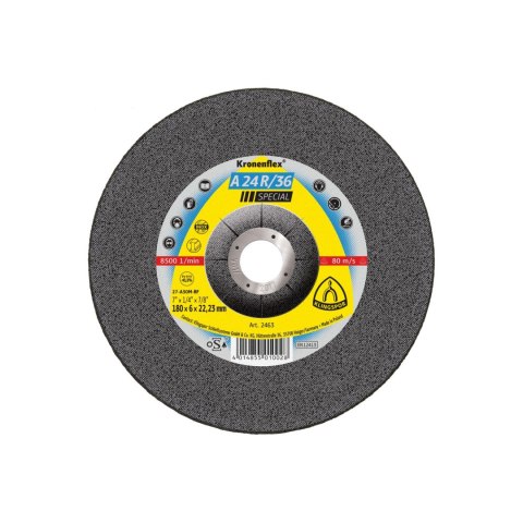 Tarcza do szlifow.-st.kw.a24r/36 125*6,0*22 wyp.szt.1 [2830]