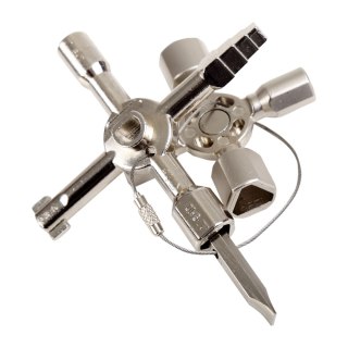 Klucz uniwersalny do szaf rozdzielczych, blister, proline