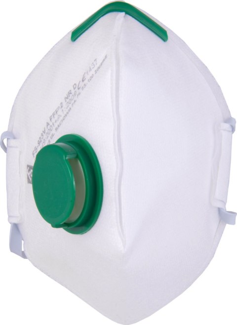 Maski przeciwpył. ffp2 skł. z zaw.fs923v, 2 szt.,ce,lahti