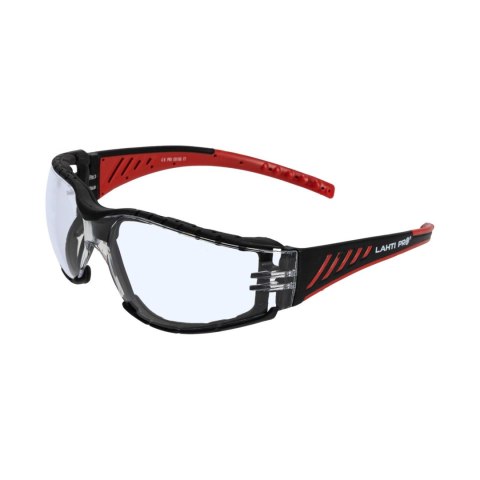 Okulary ochronne bezb. z pianką, odpor. mech. "ft", ce,lahti