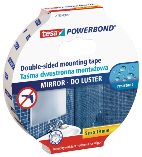 Taśma montażowa powerbond do luster 5.0m:19mm(h6695207)