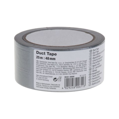 Taśma naprawcza 50m:48mm, srebrna