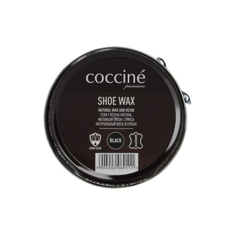 Pasta do butów shoe wax czarna 40g (55/32/40c/02), coccine