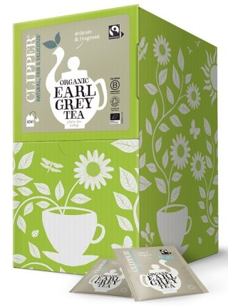 HERBATA EARL GREY FAIR TRADE BIO (250 x 2,0 g) 500 g - CLIPPER