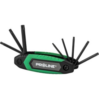Klucze torx t9-t40 ze skuwką kpl. 8 szt proline