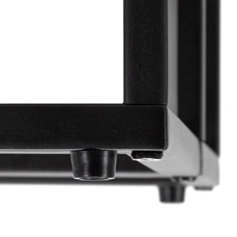 Kwietnik stojący metalowy piętrowy stojak na 6 kwiatów regał dąb antyczny