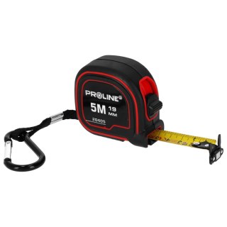 Miara zwijana 3m/16mm dwustr.magn.nyl.zaw.klip.ce.proline