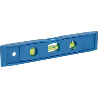 Poziomnica 225mm "torpedo", tworzywo abs, magnet.