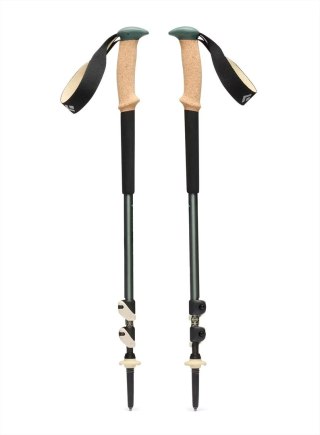 Kije trekkingowe Black Diamond TRAIL CORK TREKKING POLES - laurel green