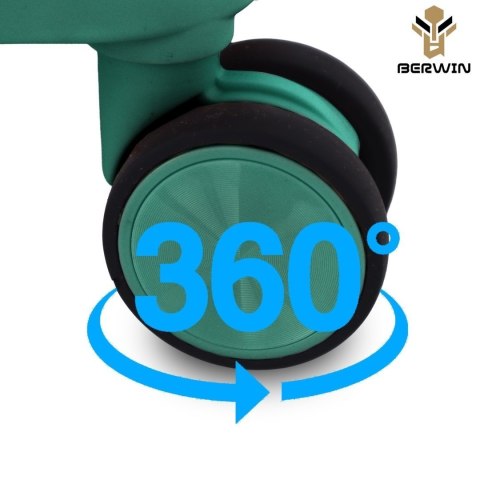 Komplet walizek XL L M z kosmetyczką twarde 4 kółka TSA lekki bagaż podróżny