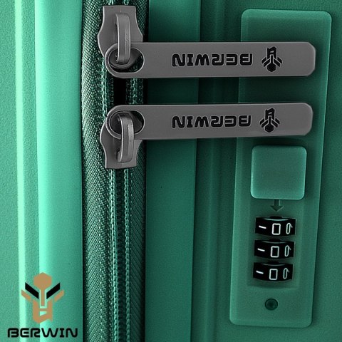 Komplet walizek XL L M z kosmetyczką twarde 4 kółka TSA lekki bagaż podróżny