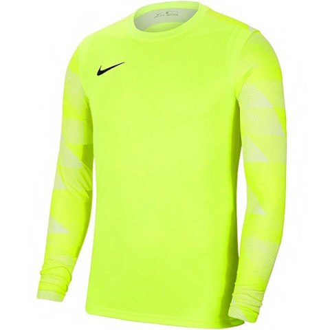 ND05_B13335-JR-M CJ6072 702 Bluza bramkarska dla dzieci Nike Dry Park IV JSY LS GK JUNIOR limonkowa CJ6072 702 r.M
