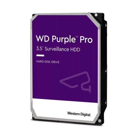 Dysk HDD WD Purple Pro WD142PURP (14 TB ; 3.5"; 512 MB; 7200 obr/min)