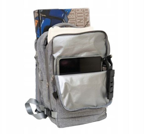Plecak Podróżny Kabinowy NOVEEN CTB410 Grey 40x20x25