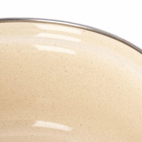 Garnek Emaliowany 950 ml ORION BROWN Retro 14 cm Indukcja Zmywarka