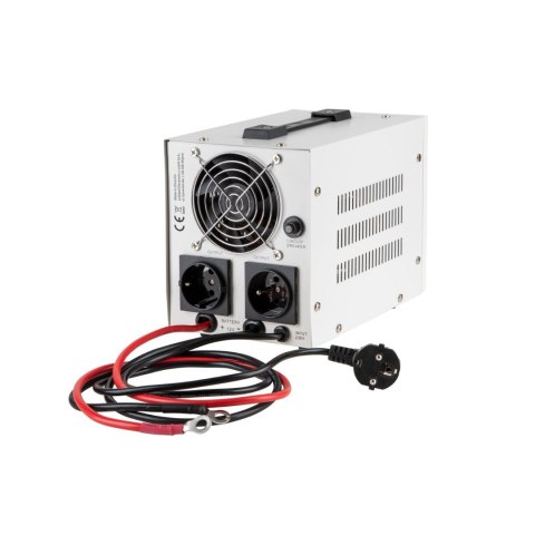 Zasilacz awaryjny KEMOT PROsinus-500 przetwornica z czystym przebiegiem sinusoidalnym i funkcją ładowania 12V 230V 500VA/300W