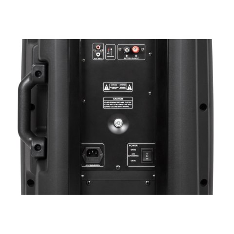 Aktywna kolumna głośnikowa (z 2 mikrofonami bezprzewodowymi UHF, SD, Bluetooth, FM, USB) 60 Watt