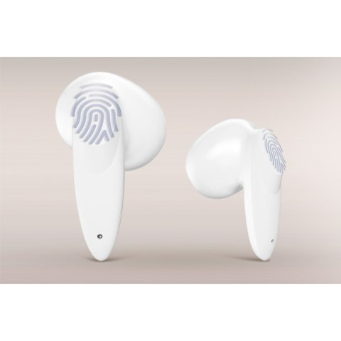 Bezprzewodowe słuchawki douszne z power bankiem Kruger&Matz M6 - kolor czarny