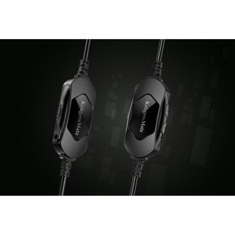 Gamingowe słuchawki nauszne Kruger&Matz Warrior GH-100 PRO