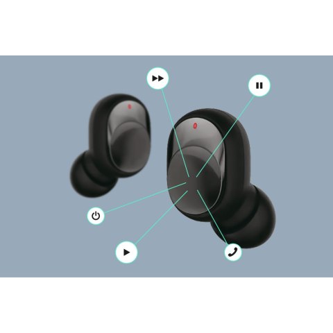 Słuchawki bezprzewodowe dokanałowe Rebel TWS-Y60