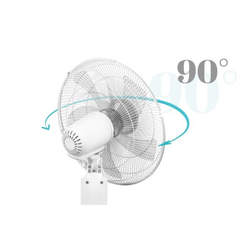 Wentylator stojący Teesa sterowany pilotem (biały)